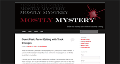 Desktop Screenshot of mostlymystery.com